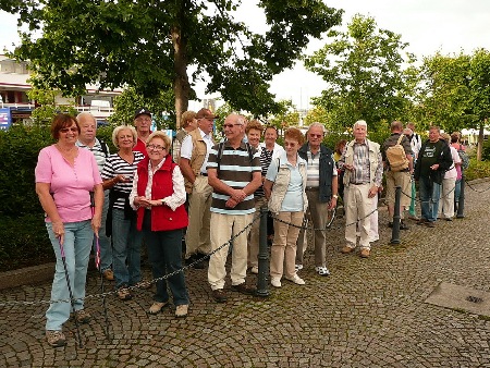 Warten auf das Schiff