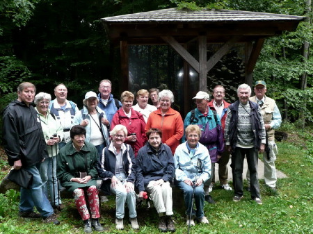 Die Wandergruppe  2008