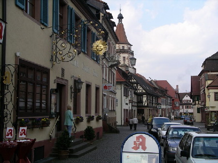Unser Quartier: "Hotel Sonne" in Gengenbach