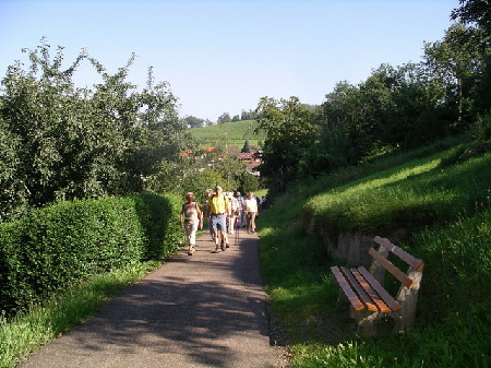 Bei schönstem Sonnenschein zur ersten Tour