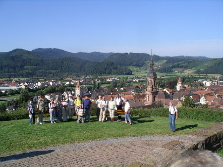 Auf dem Bergle von der St. Jakobskapelle