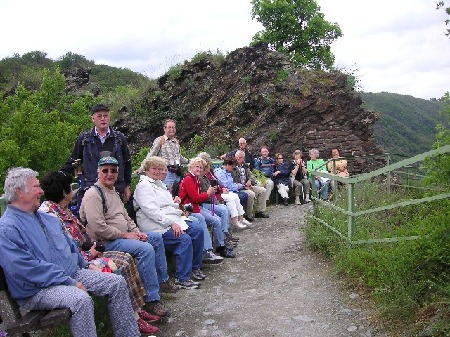 823 Kurze Rast mit Blick auf Cochem