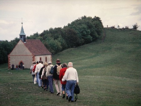 302  Auf dem "Walberla" mit der Walburgis-Kapelle