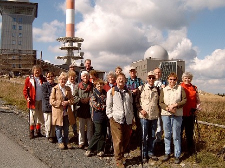 607  Wandergruppe 2003 auf dem Brocken