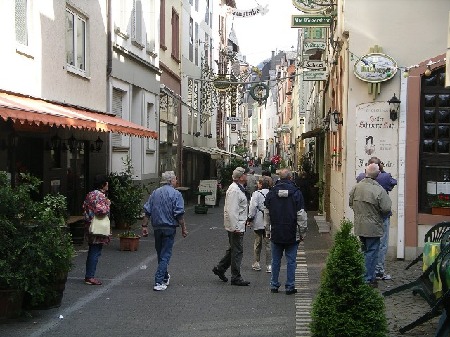 801 Zell an der Mosel, Treffpunkt der Wandergruppe