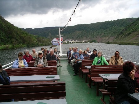 818 Das Oberdeck gehört uns