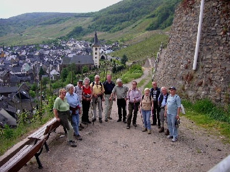 815 Am Ende des Klettersteiges über Bremm