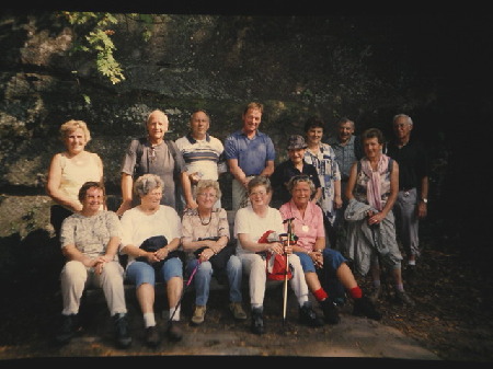 Die Wandergruppe 1999