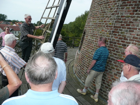 Auf der Windmühle in Kalkar